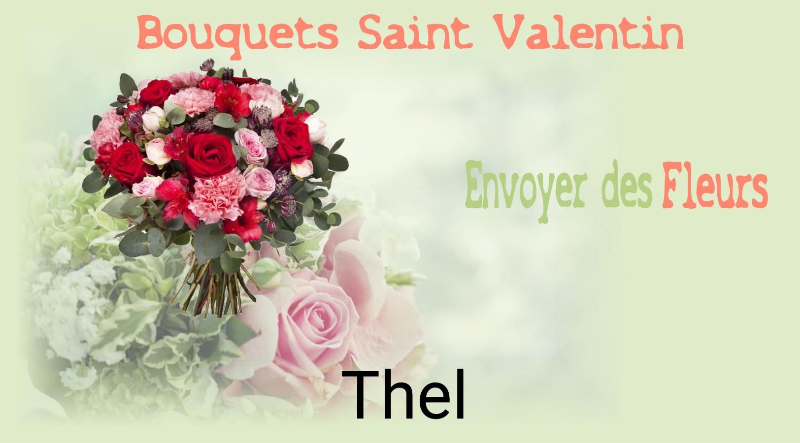 Roses de Saint-Valentin livrées à Thel